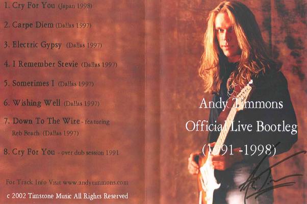 アンディ・ティモンズ DVD、VHS、レコード ┃ Andy Timmons DVD/VHS/Vinyl
