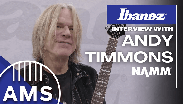 ニューギターについてのインタビュー（NAMM Showインタビュー2